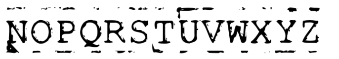 Old Stefan Regular Font UPPERCASE