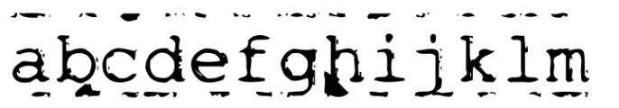 Old Stefan Regular Font LOWERCASE