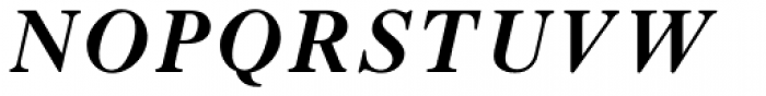 Old Style Std Bold Italic Font UPPERCASE