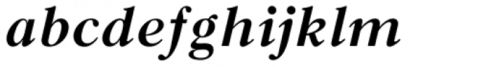 Old Style Std Bold Italic Font LOWERCASE