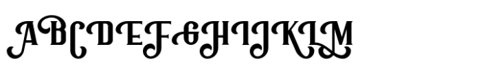 Old Tavern Regular Font UPPERCASE
