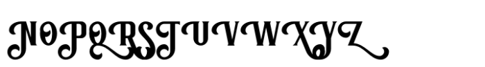 Old Tavern Regular Font UPPERCASE
