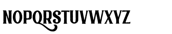 Old Tavern Rough Font LOWERCASE