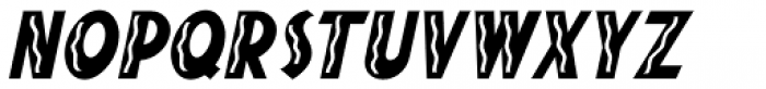 Old Tijuana Oblique JNL Font UPPERCASE