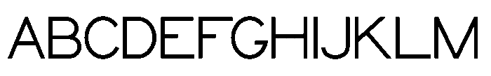 Old Time Sans JNL Regular Font UPPERCASE
