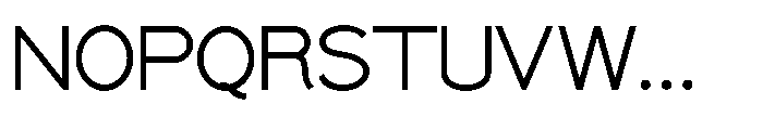 Old Time Sans JNL Regular Font LOWERCASE