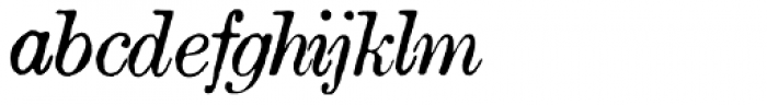 Old Times American Italic Font LOWERCASE