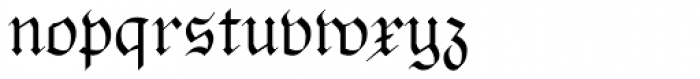 OldHaroldRee Font LOWERCASE