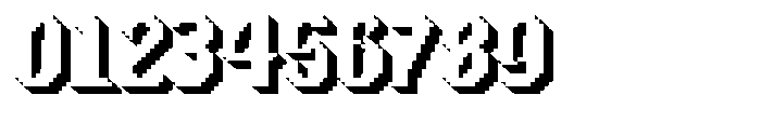 Oldbitz Shadow Font OTHER CHARS
