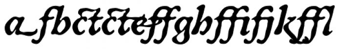 Oldbook Alt Bold Italic Font LOWERCASE
