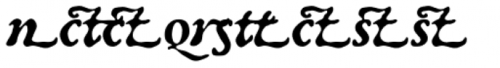 Oldbook Alt Bold Italic Font LOWERCASE