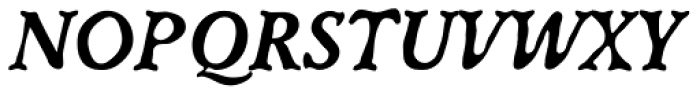 Oldbook Std Bold Italic Font UPPERCASE