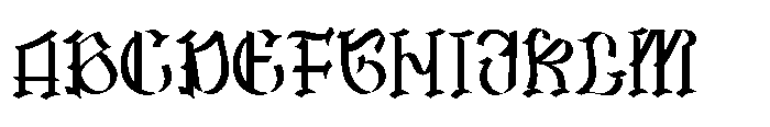 Olden Stones Regular Font UPPERCASE