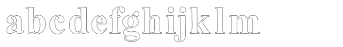 Oldink Outline FONT