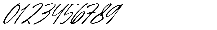 Oldpen Sunday Italic Font OTHER CHARS