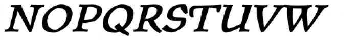Oldrichium Demi Italic Font UPPERCASE
