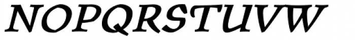 Oldrichium Pro Demi Italic Font UPPERCASE