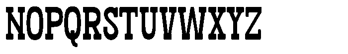 Oldrige Rounded Font UPPERCASE
