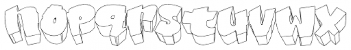 OldsCool Rock Font LOWERCASE