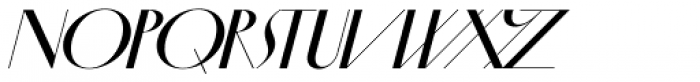 Oldsman No.1 Italic Font UPPERCASE