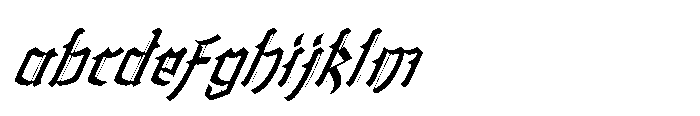 Oldstone Lines Italic FONT
