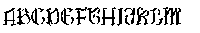 Oldstone Lines Regular Font UPPERCASE