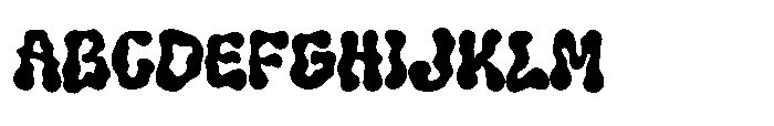 Oleho Senthor Font UPPERCASE