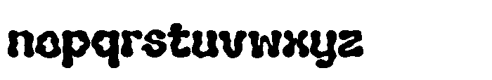 Oleho Senthor Font LOWERCASE