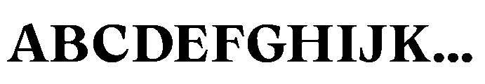 Olin Bold Font UPPERCASE