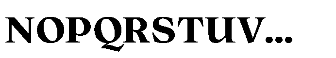 Olin Bold Font UPPERCASE
