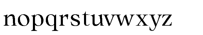 Olin Extra Light Font LOWERCASE