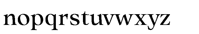 Olin Light Font LOWERCASE