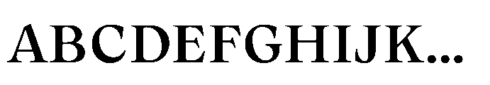 Olin Regular Font UPPERCASE