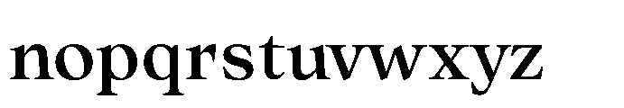 Olin Regular Font LOWERCASE