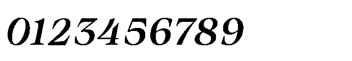Olin Variable Italic Font OTHER CHARS