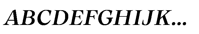 Olin Variable Italic Font UPPERCASE