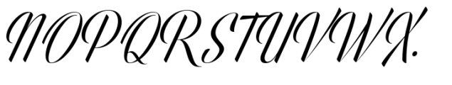 Olivelifes Font UPPERCASE