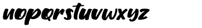 Oliver Queen Font LOWERCASE