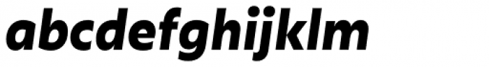 Olivetta Bold Italic Font LOWERCASE