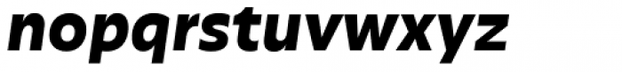 Olivetta Bold Italic Font LOWERCASE