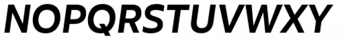 Olivetta Semi Bold Italic Font UPPERCASE
