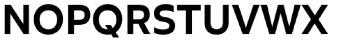 Olivetta Semi Bold Font UPPERCASE