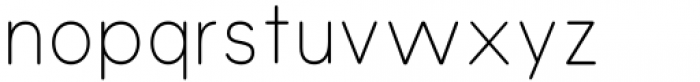 Olivette Sans Extra Light Font LOWERCASE