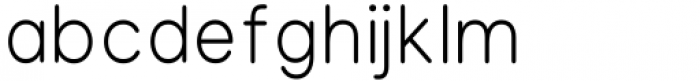 Olivette Sans Regular Font LOWERCASE