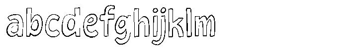 Olivia Jenisen Outline FONT