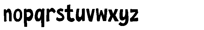 Olivia Jenisen Regular Font LOWERCASE