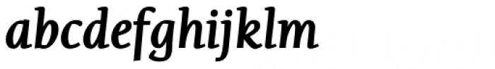 Olivia Serif Bold Italic Font LOWERCASE