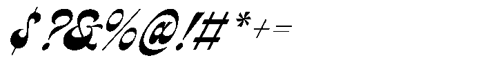 Olivian Font OTHER CHARS