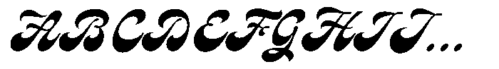 Olivian Font UPPERCASE
