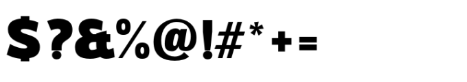 Oliviar Sans Black Font OTHER CHARS